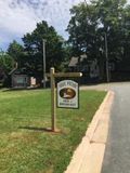 Sign outside house